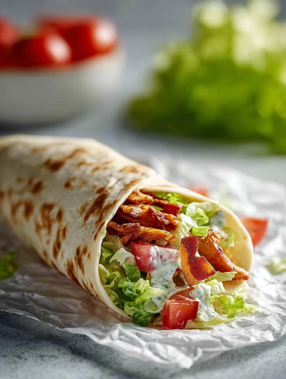 Amazing Crispy Turkey Bacon & Ranch Wrap image 2