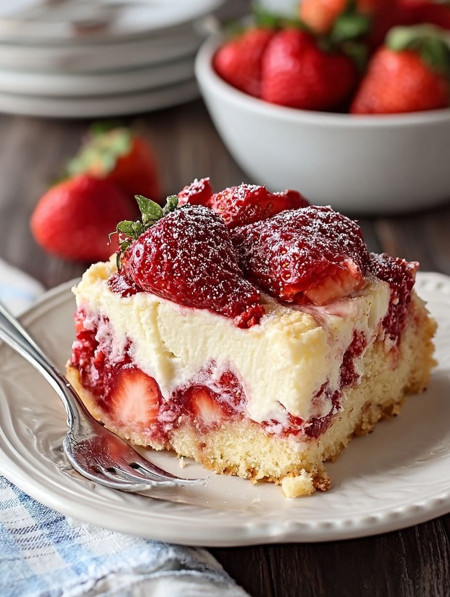 Creamy Strawberry Bliss: A Perfect Summer Dessert image 2