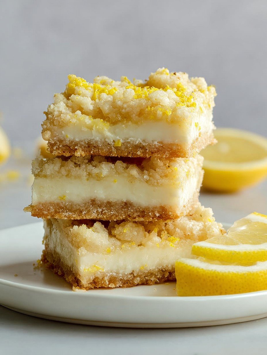 Lemon Cream Crumb Bars: Sweet & Zesty Treat image 2