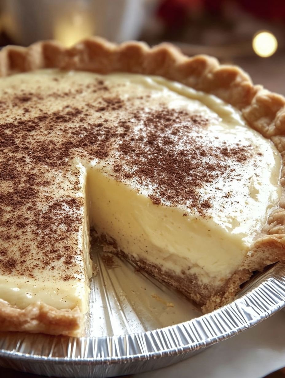 The Creamiest Homemade Custard Pie You'll Ever Bake image 2