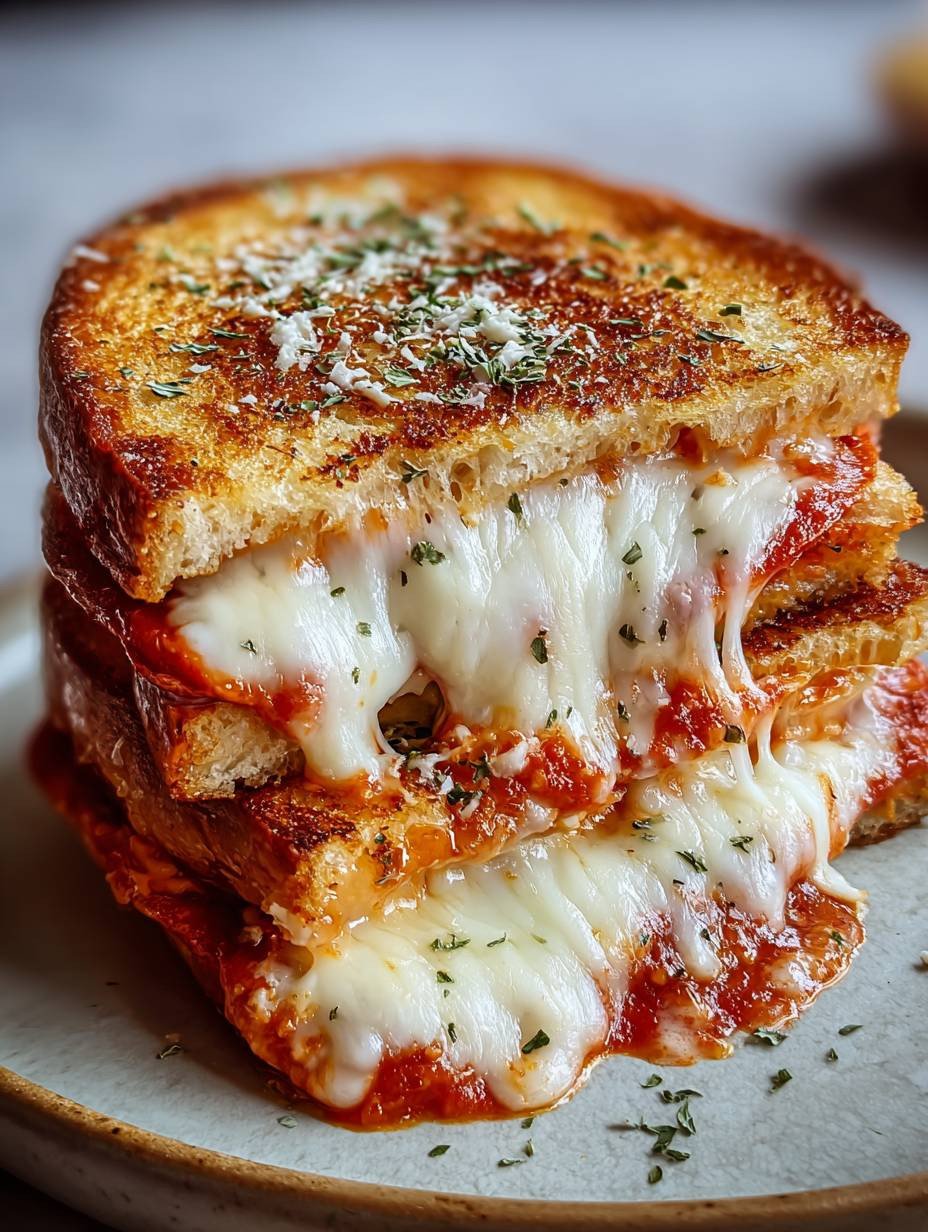 The Melty, Crispy Pizza Grilled Cheese You Need image 2
