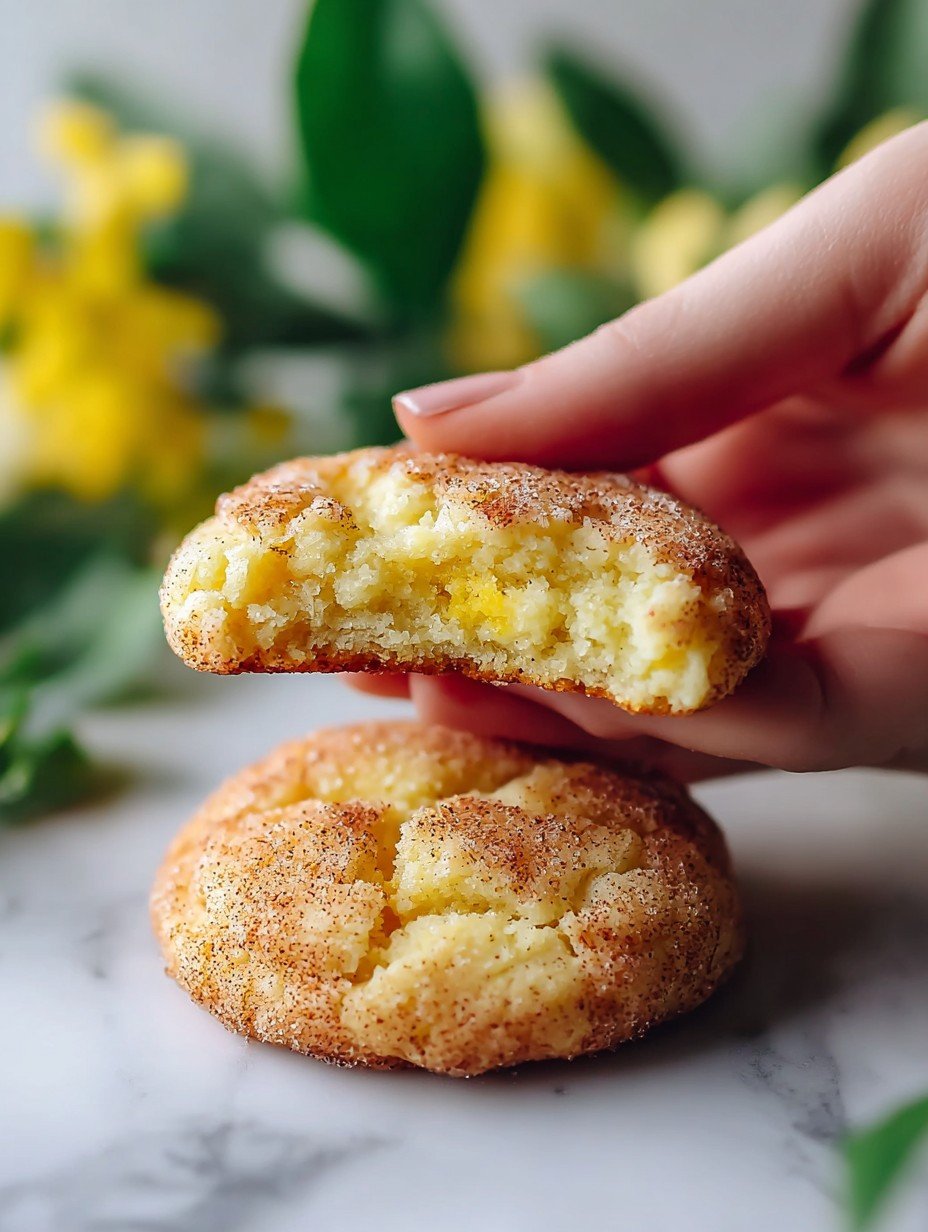 The Tangiest Lemon Snickerdoodle Cookies You'll Bake image 2