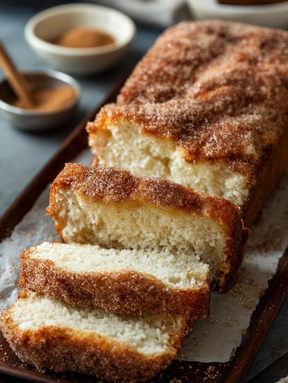 Your New Go-To Cinnamon Sugar Donut Loaf image 2